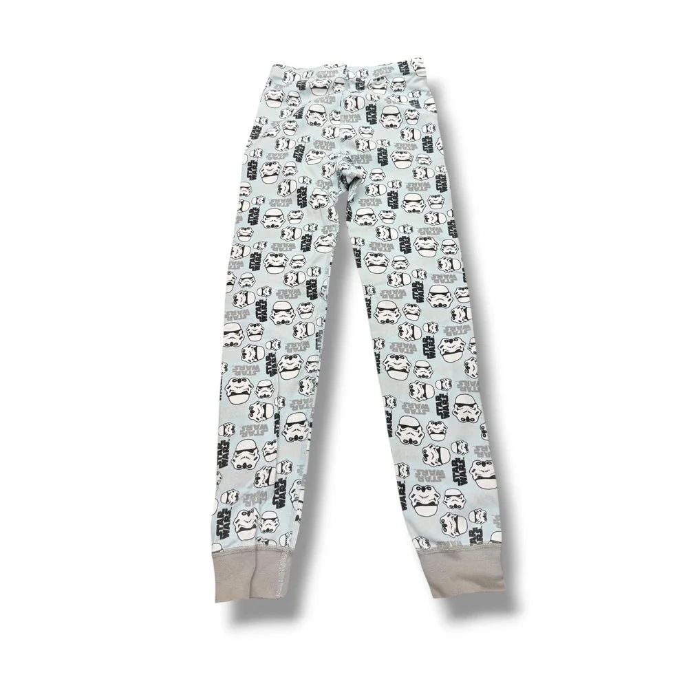 Hanna Andersson Star Wars Pajama Pants Kids 10 Blue Stormtrooper‎ Organic Cotton